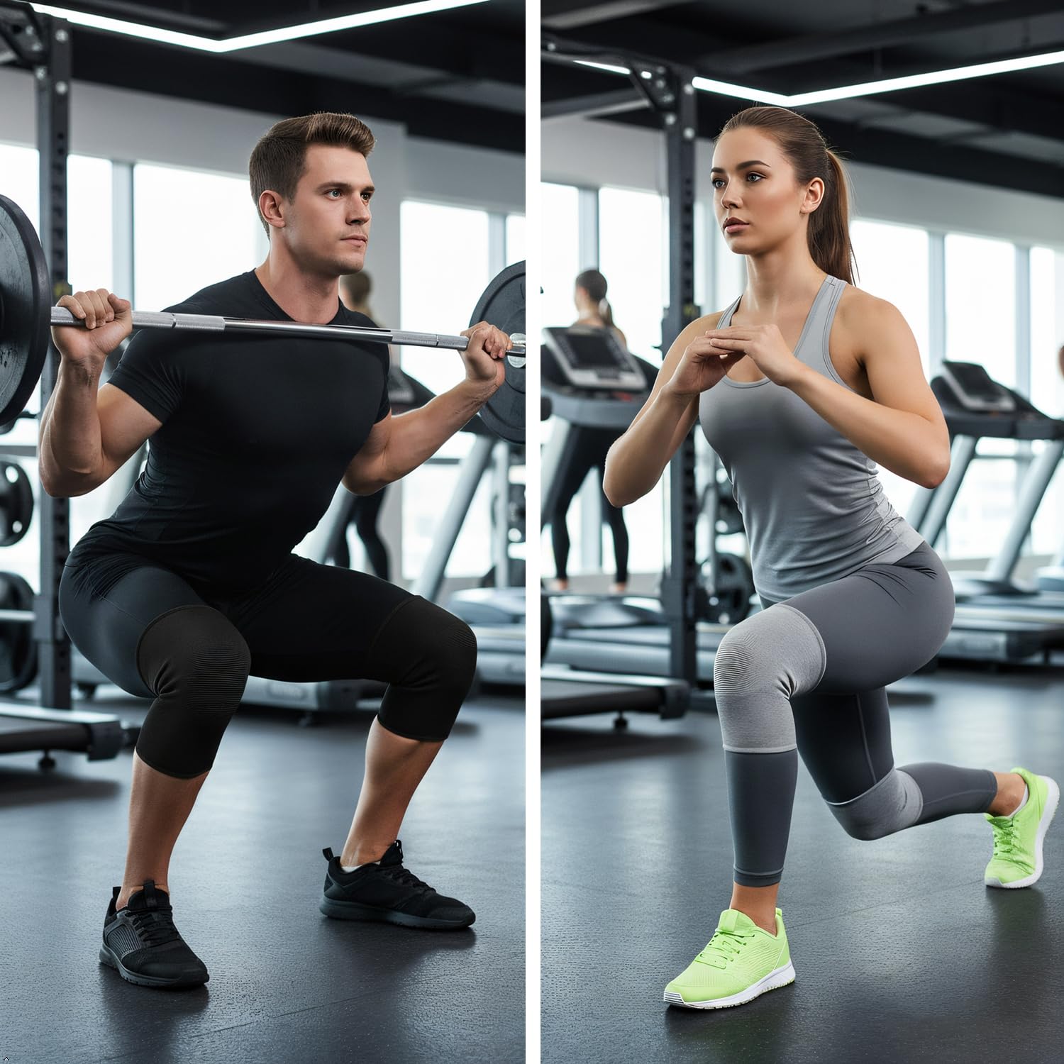 Charcoal Performance Knee Sleeve