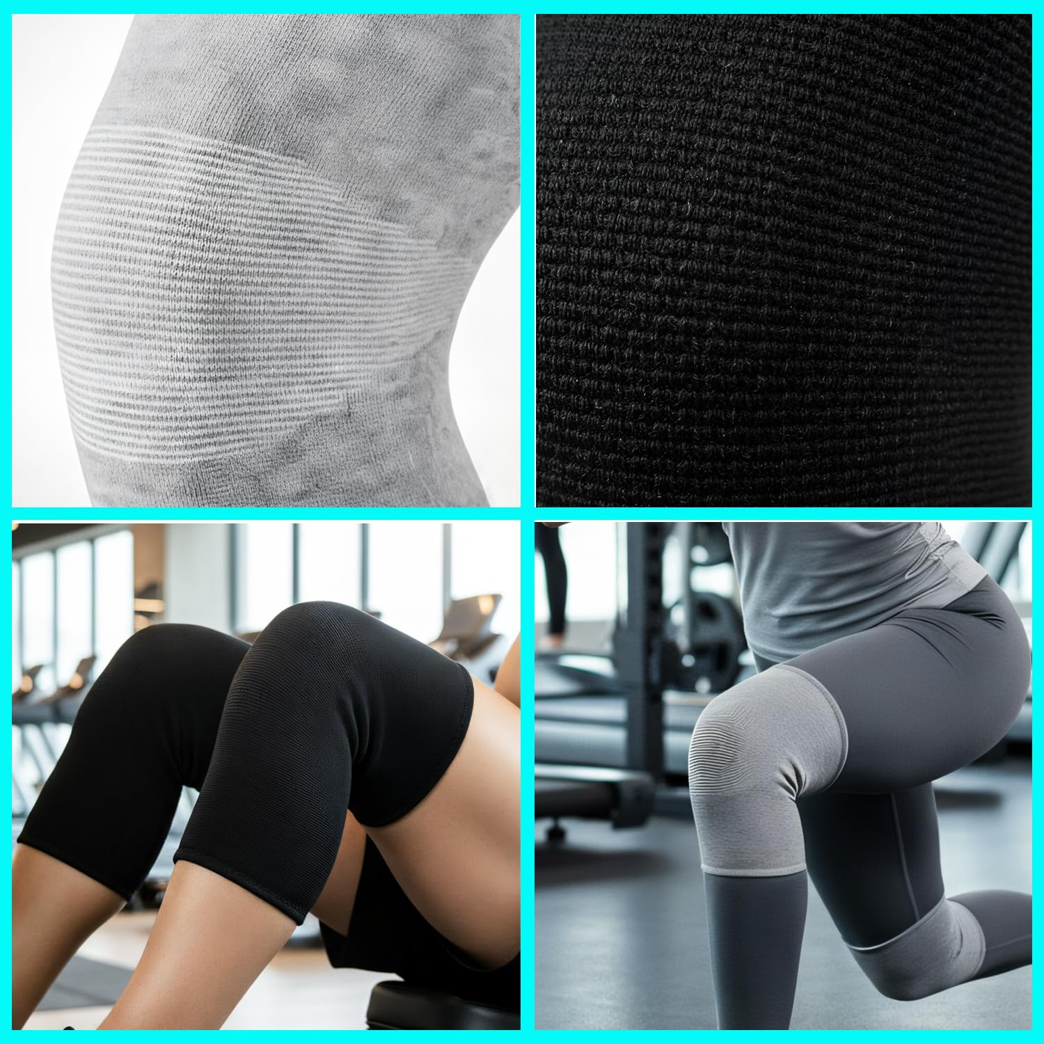 Charcoal Performance Knee Sleeve